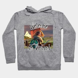 Viking T-Shirt Freydis Welcome to Vinland T-Shirt Shield Maiden Mug Hoodie